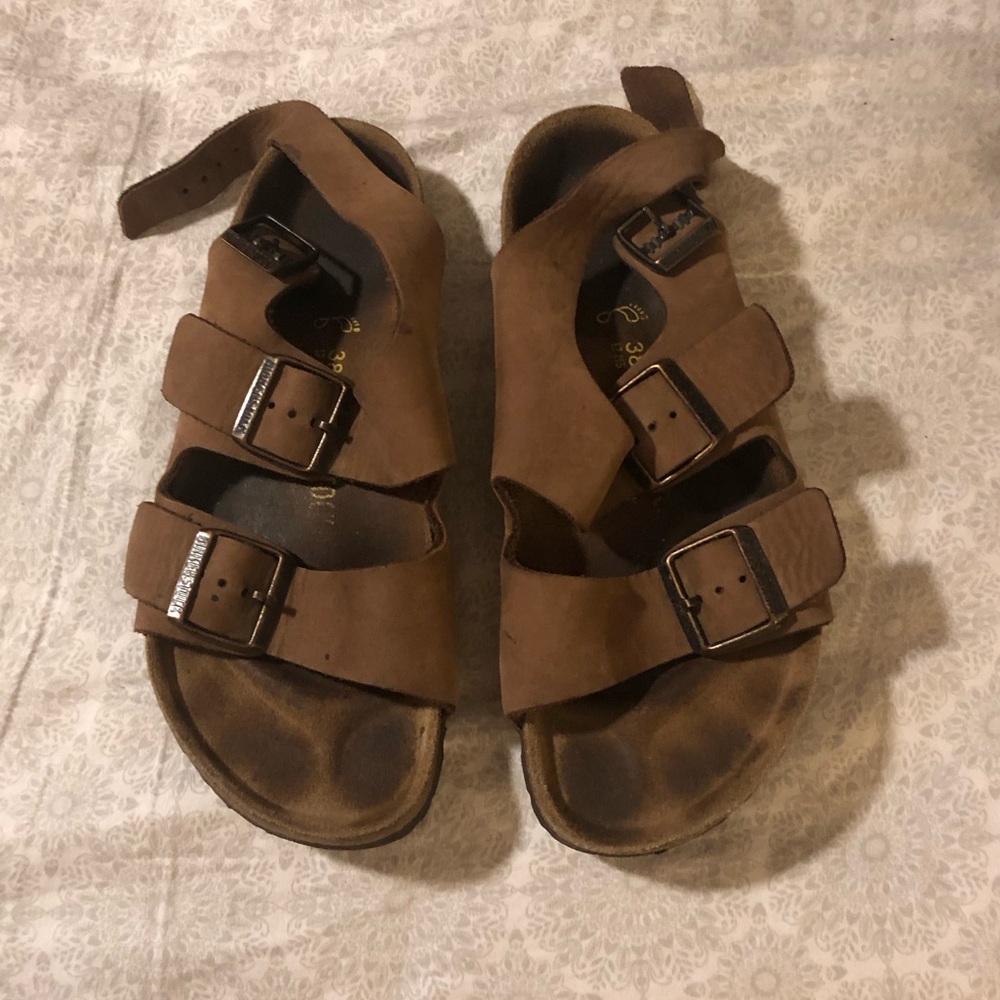 Brown Birkenstocks size EURO 38 US 7.5